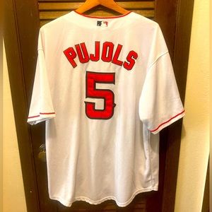 Majestic Authentic Collection Albert Pujols Anaheim Angels Jersey - Size 56